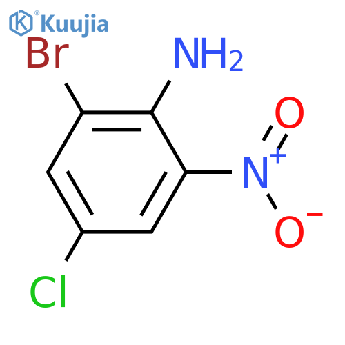 2-Bromo-4-chloro-6-nitrophenylamine structure