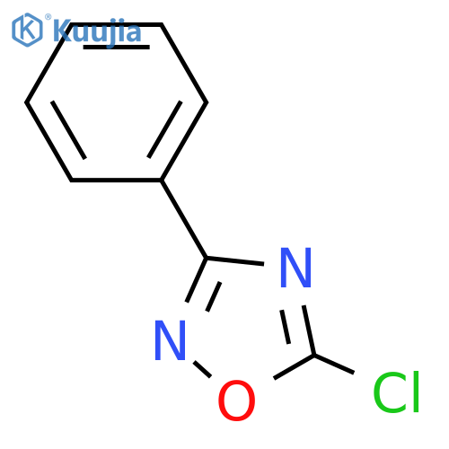 5-Chloro-3-phenyl-1,2,4-oxadiazole structure