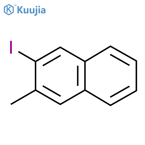2-Iodo-3-methylnaphthalene structure