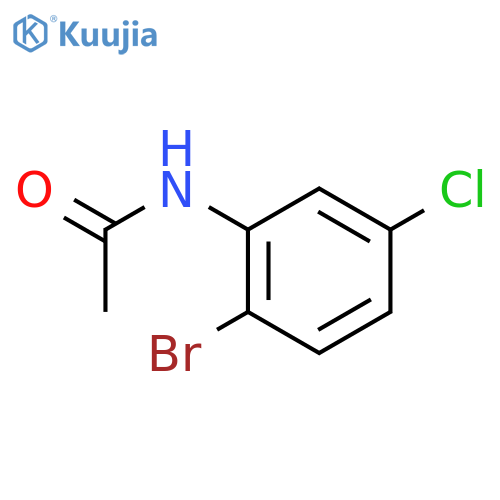 N-Acetyl 2-Bromo-5-Chloroaniline structure