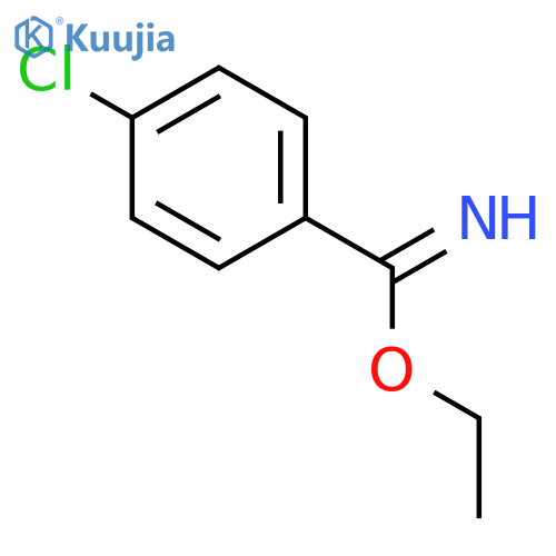 Ethyl 4-chlorobenzimidate structure
