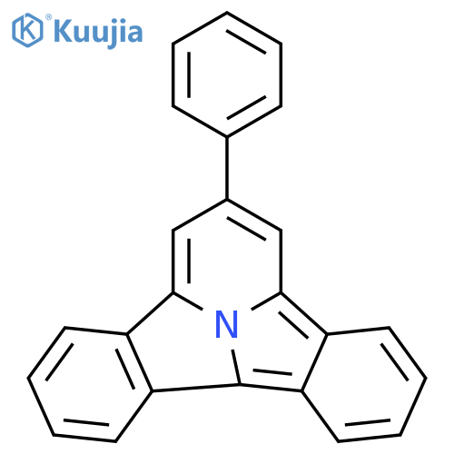 BENZ[1,2]INDOLIZINO[3,4,5-AB]ISOINDOLE, 2-PHENYL- structure