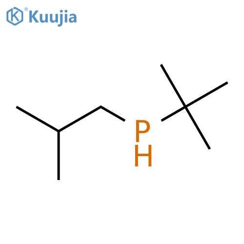 PHOSPHINE, (1,1-DIMETHYLETHYL)(2-METHYLPROPYL)- structure