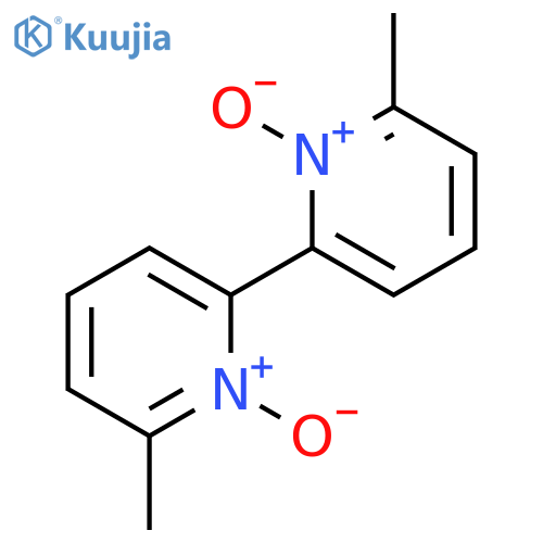 2,2'-Bipyridine, 6,6'-dimethyl-, 1,1'-dioxide structure