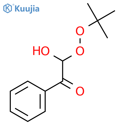 Ethanone, 2-[(1,1-dimethylethyl)dioxy]-2-hydroxy-1-phenyl- structure