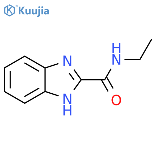 1H-Benzimidazole-2-carboxamide, N-ethyl- structure