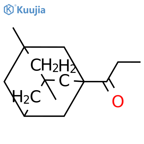 1-Propanone,1-(3,5-dimethyltricyclo[3.3.1.13,7]dec-1-yl)- structure