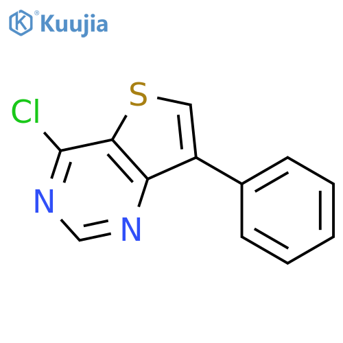 4-Chloro-7-phenylthieno[3,2-d]pyrimidine structure