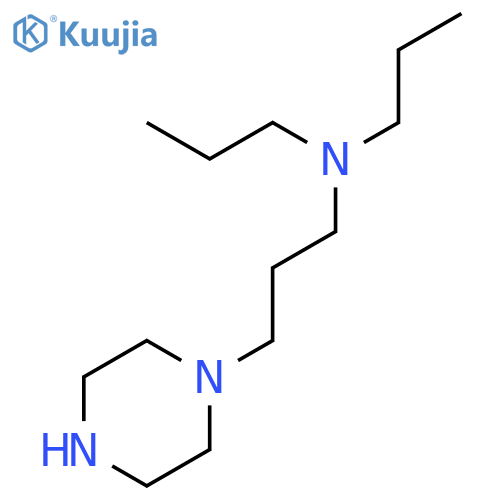 1-(3-Dipropylaminopropyl)piperazine structure