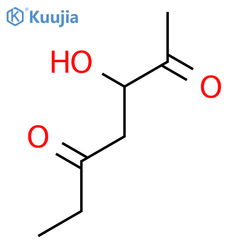 2,5-Heptanedione, 3-hydroxy- structure