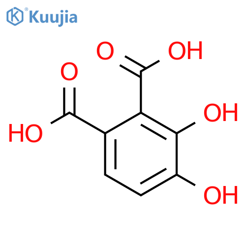 1,2-Benzenedicarboxylicacid, 3,4-dihydroxy- structure