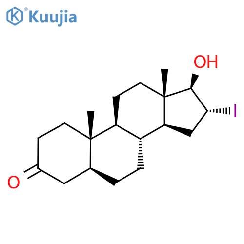 16-Iodostanolone structure