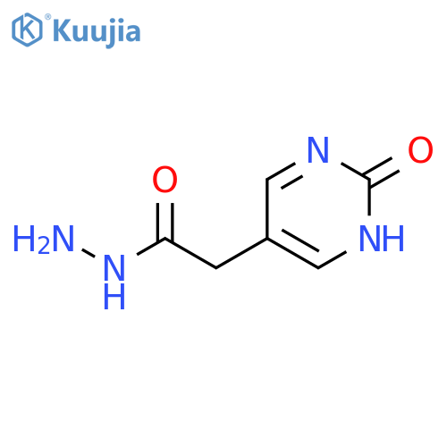 5-PYRIMIDINEACETIC ACID, 1,2-DIHYDRO-2-OXO-, HYDRAZIDE structure