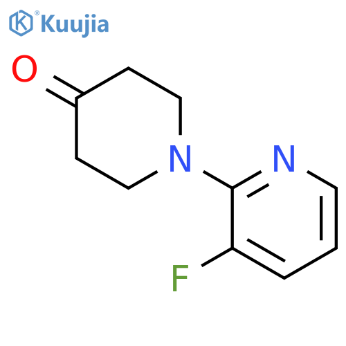 4-Piperidinone, 1-(3-fluoro-2-pyridinyl)- structure