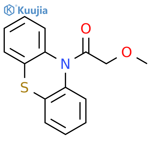 Ethanone, 2-methoxy-1-(10H-phenothiazin-10-yl)- structure