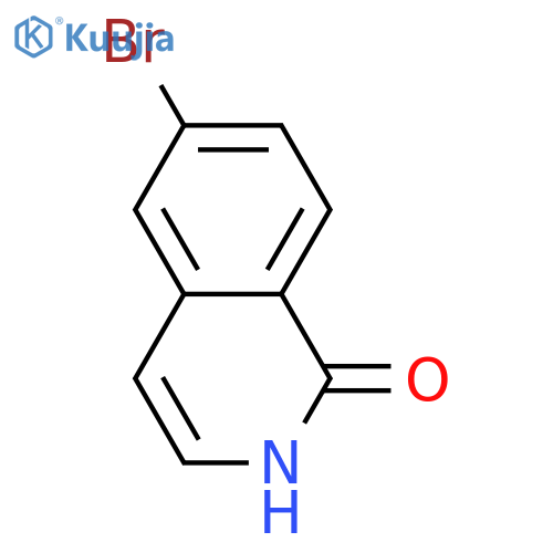 6-bromo-1,2-dihydroisoquinolin-1-one structure