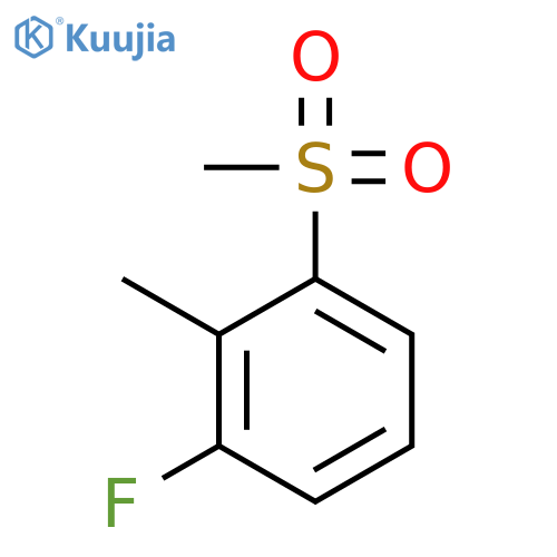 2-Fluoro-6-(methylsulfonyl)toluene structure
