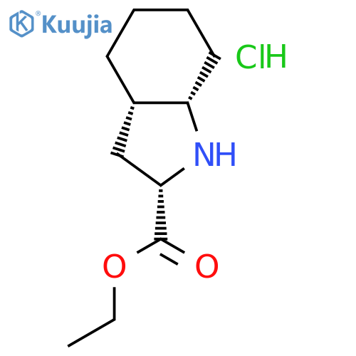 Ethyl L-octahydroindole-2-carboxylateHCl structure