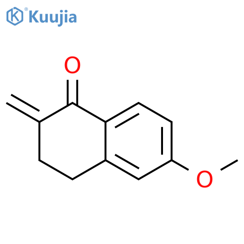 1(2H)-Naphthalenone, 3,4-dihydro-6-methoxy-2-methylene- structure