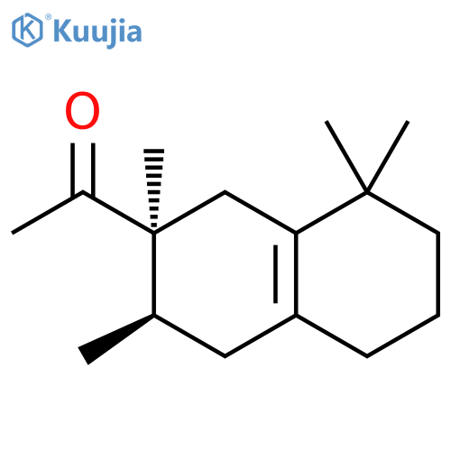 Ethanone, 1-[(2S,3R)-1,2,3,4,5,6,7,8-octahydro-2,3,8,8-tetramethyl-2-naphthalenyl]- structure