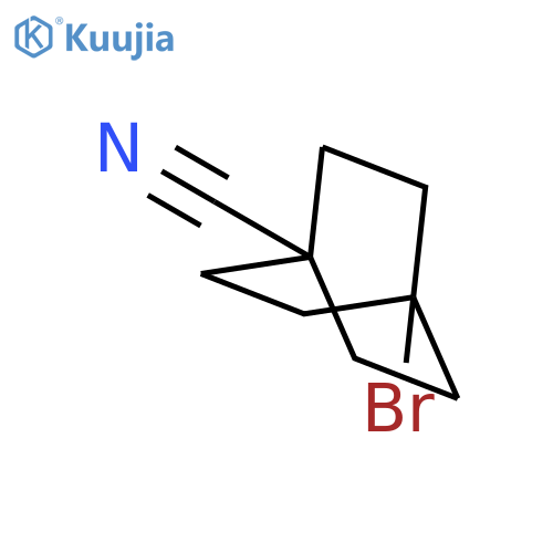4-bromobicyclo[2.2.2]octane-1-carbonitrile structure