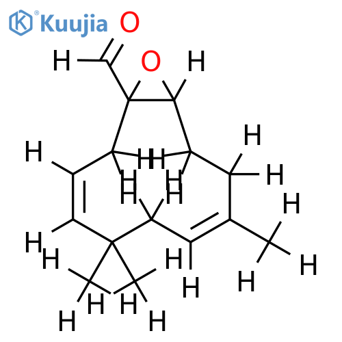 14-Aldehyde,6alpha,7beta-epoxide-alpha-Humulen-14-ol structure