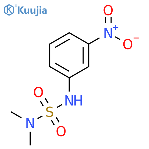 N,N-dimethyl-N'-(3-nitrophenyl)sulfamide structure