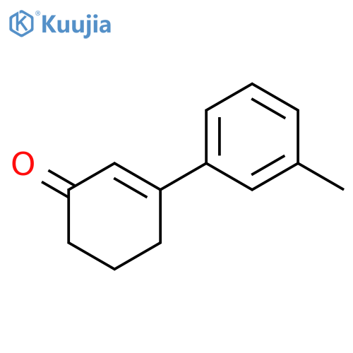 2-Cyclohexen-1-one, 3-(3-methylphenyl)- structure