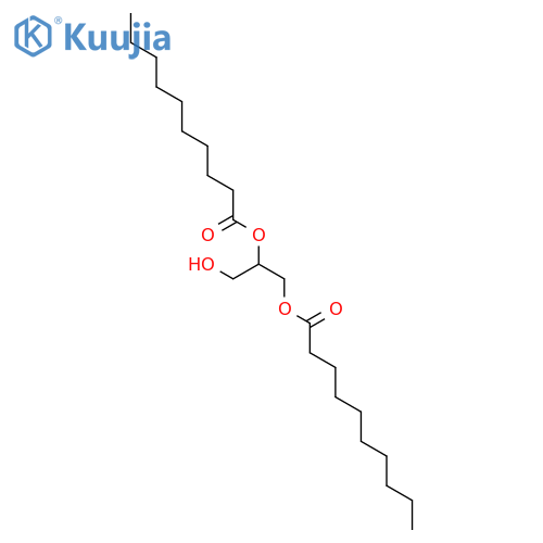 (+/-)-1,2-didecanoylglycerol structure