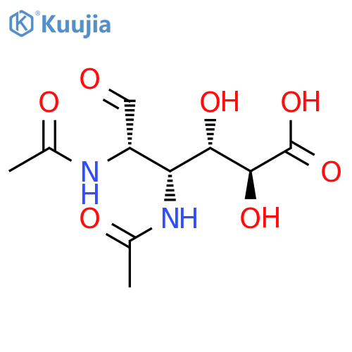 2,3-diacetamido-2,3-dideoxymannuronic acid structure