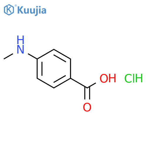 Benzoic acid, 4-(methylamino)-, hydrochloride structure