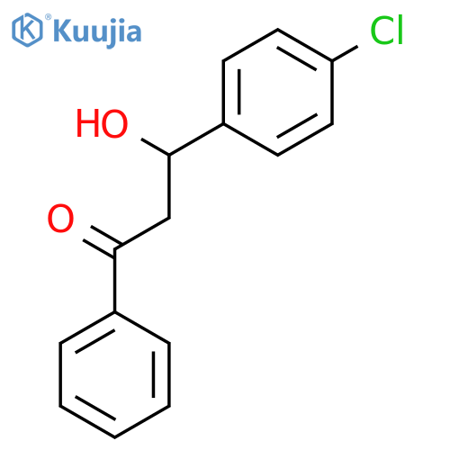 1-Propanone, 3-(4-chlorophenyl)-3-hydroxy-1-phenyl- structure