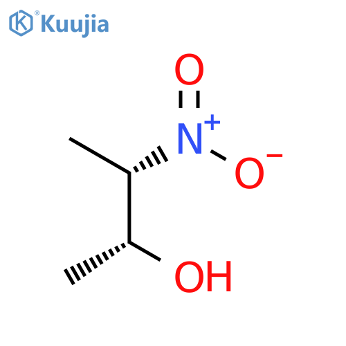 2-Butanol, 3-nitro-, (R*,S*)- structure