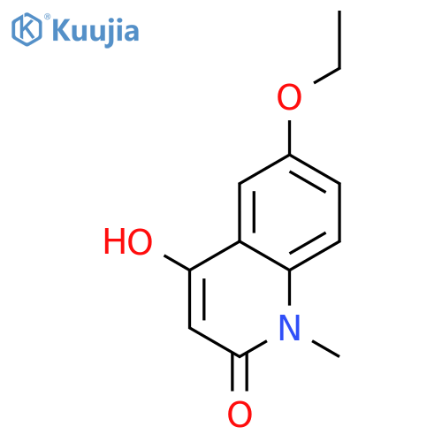 6-Ethoxy-4-hydroxy-1-methylquinolin-2(1H)-one structure