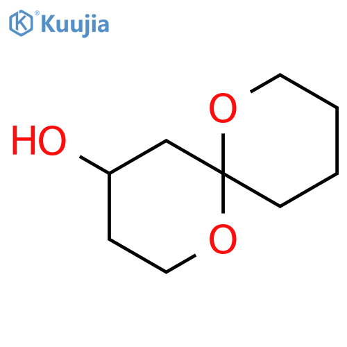 1,7-Dioxaspiro[5.5]undecan-4-ol structure
