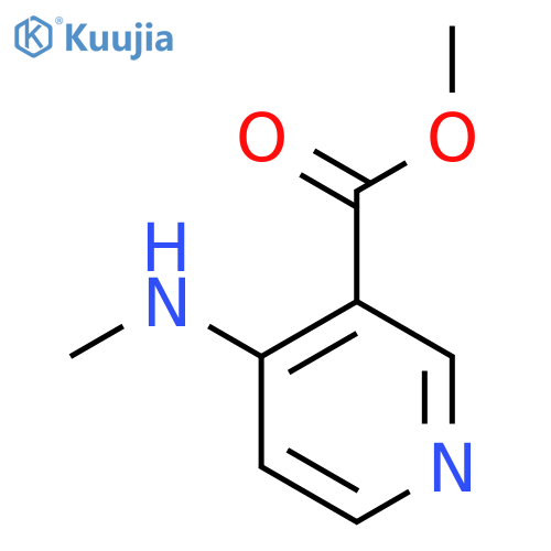 Methyl 4-(methylamino)pyridine-3-carboxylate structure