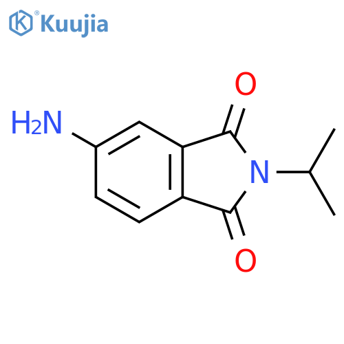 5-amino-2-(propan-2-yl)-2,3-dihydro-1H-isoindole-1,3-dione structure
