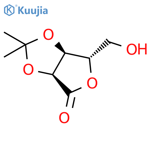 2,3-O-Isopropylidene-L-ribonic Acid 1,4-Lactone structure