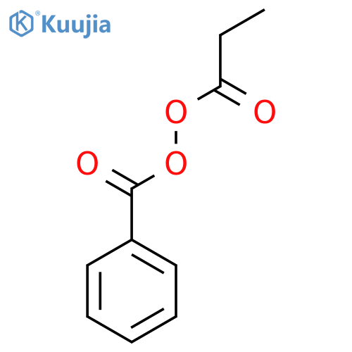Peroxide, benzoyl 1-oxopropyl structure