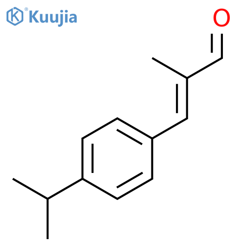 (2Z)-3-(4-Isopropylphenyl)-2-methylacrylaldehyde structure