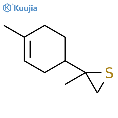 2-Methyl-2-(4-methylcyclohex-3-en-1-yl)thiirane structure