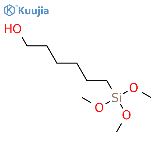 1-HEXANOL, 6-(TRIMETHOXYSILYL)- structure