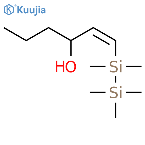 1-HEXEN-3-OL, 1-(PENTAMETHYLDISILANYL)-, (Z)- structure