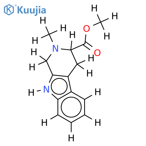 methyl (S)-(+)-2-methyl-2,3,4,9-tetrahydro-1H-pyridoindole-3-carboxylate structure