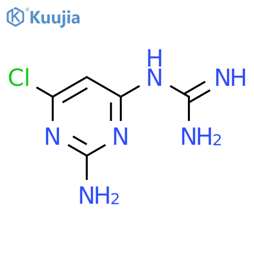 Guanidine,N-(2-amino-6-chloro-4-pyrimidinyl)- structure