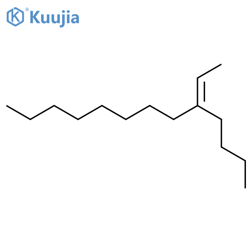 Tridecane, 5-ethylidene-, (E)- structure