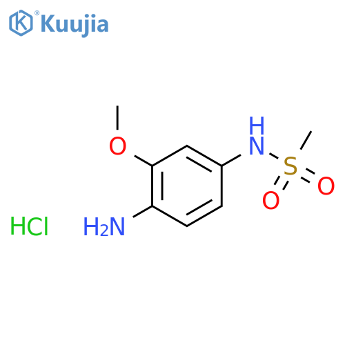 N-(4-Amino-3-Methoxyphenyl)Methanesulfonamide Hydrochloric Acid Salt structure