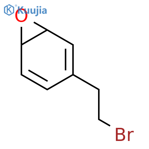 7-Oxabicyclo[4.1.0]hepta-2,4-diene, 3-(2-bromoethyl)- structure