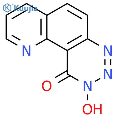 Pyrido[2,3-f][1,2,3]benzotriazin-10(9H)-one, 9-hydroxy- structure