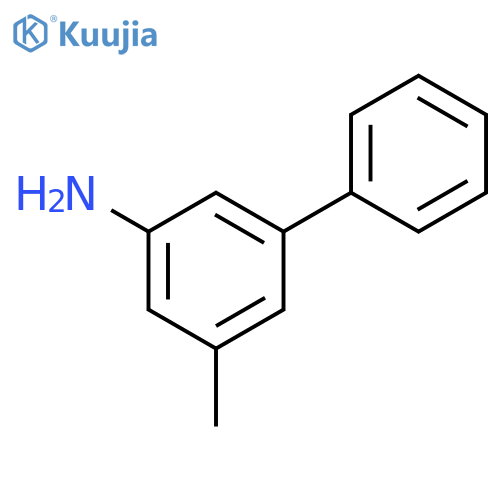 3-methyl-5-phenylaniline structure